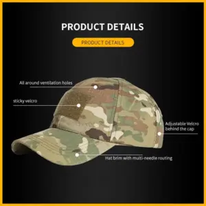 Militær Cap – Camo